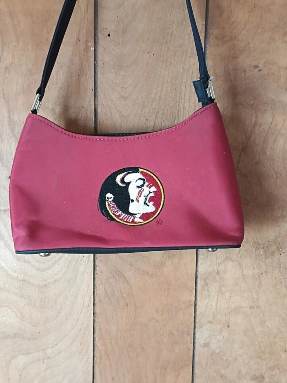 Vintage Florida State Seminoles purse handbag FSU red shoulder bag